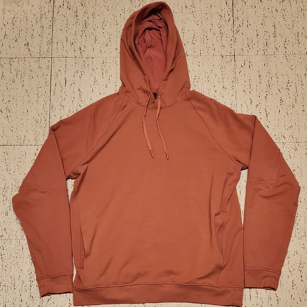 Lululemon Athletica Salmon Pink Pullover Hoodie Sweater Unisex